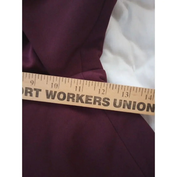 Keep sake Dress Burgundy Lined Adore You Mini Dress Size XS Originally $169 - Picture 13 of 15